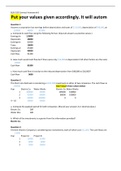 BUSI 320 Connect Homework 6 Liberty University Complete Answer