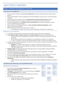 ACCT3013 Financial Statement Analysis Notes