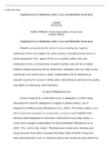 NURS FPX4020 Assessment1 2.docx  NURS-FPX 4020  Exploring Errors of Medication, Safety, Costs, and Stakeholder Involvement  Capella University  NURS-FPX4020: Improving Quality of Care and Patient Safety  Exploring Errors of Medication, Safety, Costs, and 