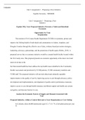 NHS6008 U3A1.docx  NHS6008  Unit 3 Assignment 1 - Proposing a New Initiative  Capella University - NHS6008  Unit 3 Assignment 1 - Proposing a New Initiative  Explain Why Your Proposed Initiative Presents a Viable and Beneficial Economic  Opportunity for Y