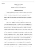 NHS FPX4000    Assessment1 2.docx  NHS 4000  Applying Ethical Principles Capella University  NHS4000: Developing a Health Care Perspective  Applying Ethical Principles  Working in the healthcare field will place an individual in situations where their mor