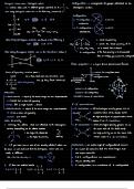 Summary -  org chem 101