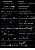 Summary -  org chem 101