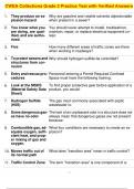  CWEA Collections Grade 2 Practice Test with Verified Answers