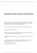 Salesforce Admin Practice Test Questions and Answers