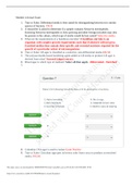 BIO 171 Exam 4 exam questions and answers solution 