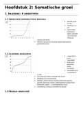 Samenvatting hoofdstuk 2 Groei en ontwikkeling