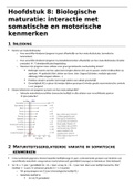 Samenvatting hoofdstuk 8 groei en ontwikkeling