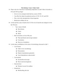 Microbiology: Exam 1 Study Guide_latest 2020,100% CORRECT