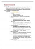 Review Basics Test 2 Nursing Process- 20 Questions (All correct answers, Already graded A+)  Exam 2024/2025 