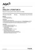 AQA English Literature 7716 1B question paper EnglishLiteratureB AS 16May 2024