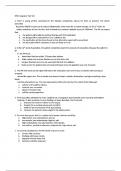 RPN Integrated Test VIII (GRADED A) Questions and Answer solutions TOP SCORE 