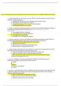 NGN ATI FUNDAMENTALS PROCTORED EXAM 2023 RETAKE  ;Questions (All correct answers, Already graded A+)  Exam 2024/2025 