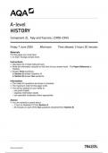 AQA History7042 2L question paper History A 7June 2024