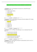 CHEM 120 WEEK 8 FINAL EXAM (VERSION 4) / CHEM120 WEEK 8 FINAL EXAM (VERSION 4)(LATEST)-CHAMBERLAIN COLLEGE OF NURSING