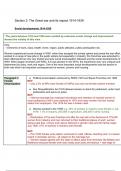 Essay Plans pt.2 AQA A Level 1G: Challenge and Transformation in Britain