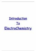 Introduction to ElectroChemistry