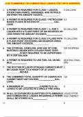 C-92 FLAMMABLE OR COMBUSTIBLE LIQUIDS TEST WITH ANSWERS