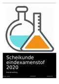 Examenstof VWO Scheikunde