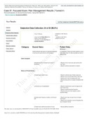 Case 01_ Focused Exam_ Pain Management _ Completed _ Shadow Health. (Analgesic, Codeine, Reports injury)/ GRADED A.