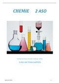 Uitgebreide samenvatting Chemie 2 ASO Wetenschappen Examencommissie