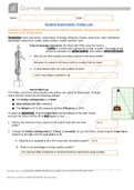 Gizmos Student Exploration: Pulley Lab,Weight and Mass,Photosynthesis Lab,Natural Selection, Potential Energy on Shelves,Force and Fan Carts,Roller Coaster Physics,Free fall all are 2021 latest  questions and answers