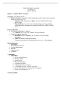 NSG 302 - Assessment Exam 1 Study Guide.