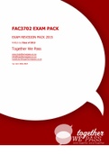 FAC3702 EXAM PACK.