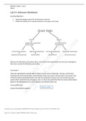 BIOS-242 Week 7 Assignment: Microbiology GI Case Study