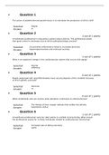 NURS 6501 Advanced Pathophysiology Midterm / Advanced Pathophysiology Midterm questions & answers.