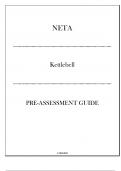 NETA Personal Trainer - Kettlebell - Preassessment Guide 20242025