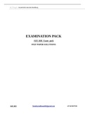 AUE 1601 Exam pack 2018- 2021.