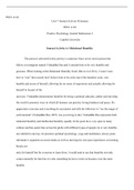 Psyc4110unit7assign.docx  PSYC 4110  Unit 7 Journal Activity SUmmary  PSYC 4110  Positive Psychology Journal Submission 3  Capella University  Journal Activity 6.1 Relational Humility  The person I selected for this activity is someone I have never met in