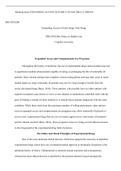 PHI FPX3200    Assessment2 1.docx  Running head: EXPANDING ACCESS TO EARLY-STAGE TRIA1 L DRUGS  PHI-FPX3200  Expanding Access to Early-Stage Trial Drugs  PHI-FPX3200: Ethics in Health Care  Capella University  Expanded Access and Compassionate Use Program