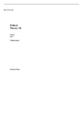 PHI FPX3200    assessment1 1.doc  PHI-FPX3200  Ethics in Healthcare Capella University  PHI-FPX3200: Ethical Theory Matrix  Ethical  Theory Matrix  Theory                       Decision Criteria        Your Own  Example  Strengths                   Weakne