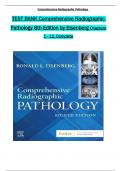 TEST BANK For Comprehensive Radiographic Pathology, 8th Edition by (Eisenberg, 2024) Verified Chapters 1 - 12, Complete