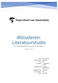 Literatuurstudie Vermoeidheid bij chronisch nierfalen: met een 8,5 behaald