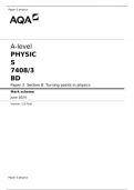 A-level PHYSICS 7408/3BD