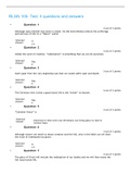 RLGN 105- Test  4 questions and answers 