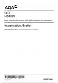 AQA GCSE History8145 1A A INS History  15May 2024