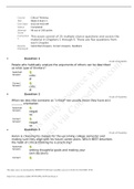 PHI 210 Critical Thinking: Week 6 Exam 1. 100% Graded.