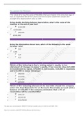 Accounting I: ACC 100 Final Milestone SUMMER 2021. with Answer. FOR 100% SCORE.