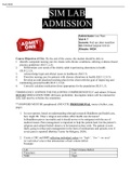 (answered) SIM LAB ADMISSION TICKET Patient Name: Lou Thao Visit #: 7 Scenario: Post op colon resection SLS: Medical Surgical GI # 24 Allergies: NKDA