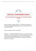 ISTM 210: CURTSINGER EXAM 3 2024.2025 WITH GUARANTEED ACCURATE ANSWERS 