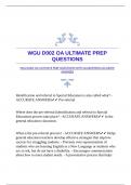 WGU D002 OA ULTIMATE PREP QUESTIONS WITH GUARANTEED ACCURATE ANSWERS