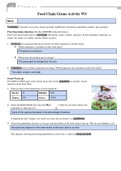 Food Chain Gizmo Activity Answer Key