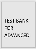 TEST BANK FOR ADVANCED PRACTICE NURSING ESSENTIALS FOR ROLE DEVELOPMENT 4TH EDITION BY JOEL/TEST BANK FOR ADVANCED PRACTICE NURSING ESSENTIALS FOR ROLE DEVELOPMENT 4TH EDITION BY JOEl