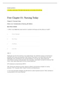 NURSING 150 PRACTICE QUESTIONS FOR NURSING