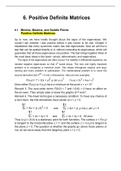 Minima, Maxima, and Saddle Points , Positive Definite Matrices