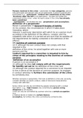 CRW2603_ Criminal Law_ Study Notes. Latest Summary.